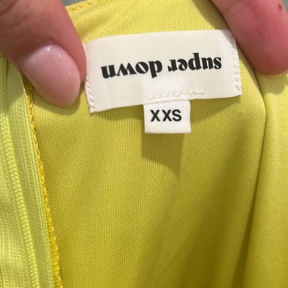 SUPERDOWN MINI DRESS size xxs - Picture 4 of 4